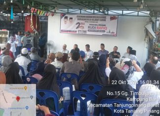 Masyarakat Tanjungpinang Nyatakan Dukungan untuk Rudi-Rafiq