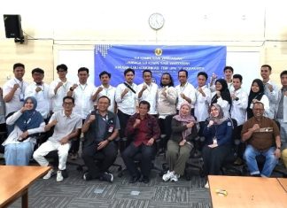 LUKW UPN Veteran Yogyakarta Uji 19 Wartawan Kaltim di Badak LNG Bontang