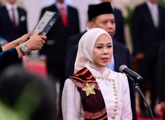 Iffa Rosita Resmi Dilantik sebagai Anggota KPU RI