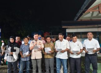 Prawiro dan 7 Organisasi Deklarasi Dukung Pasangan Cermin Jadi Bupati dan Wakil Bupati Natuna