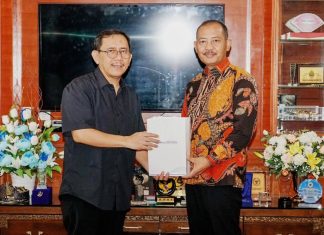 Sekdaprov Adi Apresiasi Dedikasi dan Kontribusi Mantan Kepala Perwakilan BI Kepri dalam Temu Pamit