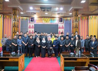 Ketua DPRD Bengkalis Pimpin Paripurna Penetapan Bupati – Wabup Terpilih Pilkada 2024