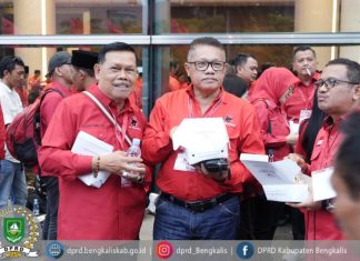 Anggota Fraksi PDI Perjuangan Bengkalis Ikuti Bimtek