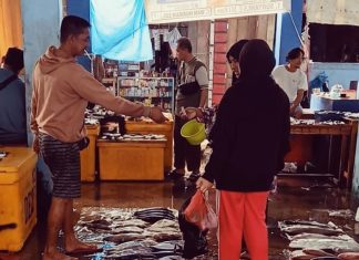 Cuaca Bagus, Harga Ikan di Tarempa Normal