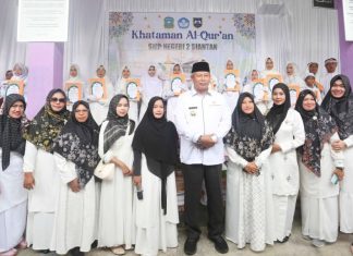 Bupati Anambas Apresiasi Siswa SMPN 2 Siantan Ikuti Tradisi Khatam Al-Qur’an