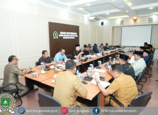 Komisi IV DPRD Melaksanakan Rapat Kerja bersama LAM Bengkalis