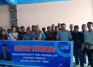 PT. BLJ Gelar Diskusi Konsilidasi Dengan Awak Media