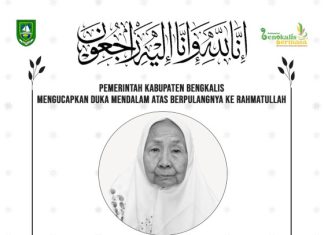 Ibunda Sekda Bengkalis Meninggal Dunia, Bupati Kasmarni Sampaikan Ucapan Belasungkawa