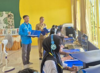 SMK Negeri 1 Anambas Melaksanakan Uji Kompetensi Keahlian Serentak di Desa Air Asuk