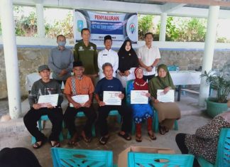 Pemdes Tarempa Timur Salurkan BLT Dana Desa April kepada 33 KPM