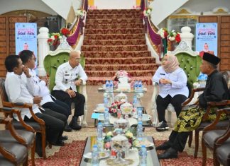 Bupati Kasmarni Terima Audiensi Kalapas Kelas IIA Bengkalis