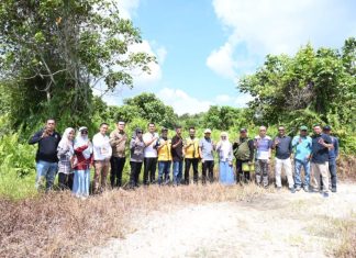 Staf Ahli Johansyah Syafri Tinjau Lokasi Lahan Pembangunan Sekolah Rakyat