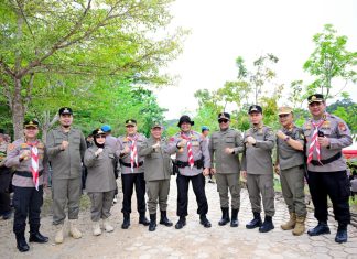 Bupati Kasmarni Ikuti Jambore Karhutla 2025