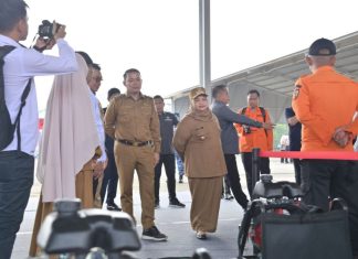 Bupati Kasmarni Hadiri Apel Kesiapsiagaan Nasional Karhutla 2025