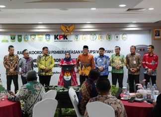 Bupati Kasmarni Hadiri Rakor Bersama KPK di Jakarta