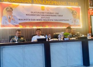 Pemko Tanjungpinang Gelar Rakor Bersama Forum Komunikasi Tanjungpinang Timur