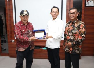 Wali Kota Amsakar Achmad Terima Kunjungan Bupati Malang, Bahas Kerja Sama Pariwisata Â