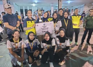 Polres Bintan dan Megat 707 Juarai Turnamen Bola Voli Bupati Cup 2025