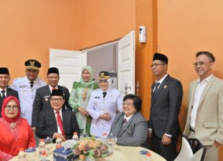 Hadiri Pelantikan Bupati dan Wabup Siak 2025-2030, Wabup Bagus Sampaikan Ucapan Selamat