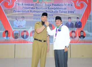 Asisten Andris Wasono Resmi Buka Sinkronisasi Data Guru MDTA dan Madrasah