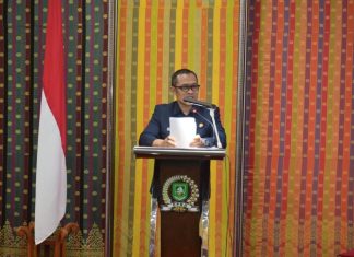 Sekda Bengkalis Hadiri Pengesahan Perubahan Propemperda Tahun 2025Â