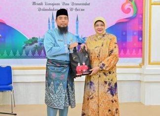 Kunker Ke Bengkalis, Asisten Bupati : Ucapkan Terima Kasih Pada Istri Menag RI