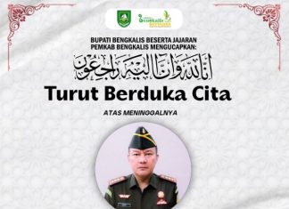 Bupati Bengkalis ucapkan Belasungkawa Wafatnya Kajari Dr. Sri Odit Megonondo