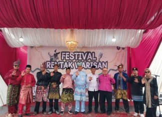 Bupati Bengkalis Buka Festival Rentak Warisan, Ajak Generasi Muda Jaga Budaya Melayu