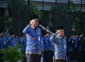 Pimpin Apel HUT Ke-80 RI, Sekda Ajak Isi Kemerdekaan Dengan Pengabdian dan Kerja Nyata