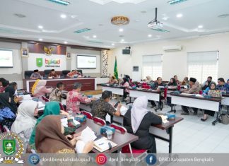 BPKAD Riau Evaluasi Ranperda APBD Bengkalis, Wakil Ketua DPRD Minta Tindak Lanjut Segera