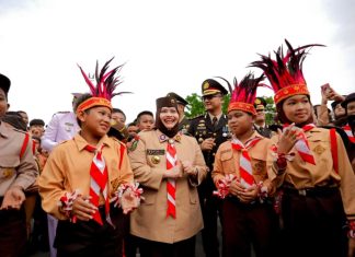 Momentum HUT Pramuka, Bupati Kasmarni Serukan Sinergi untuk Indonesia Emas