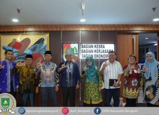 Komisi I DPRD Bengkalis Jajaki Kerja Sama Pembangunan dengan Pemko Pekanbaru