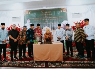 Bupati Kasmarni Resmikan Gedung Nur Iman dan KBIHU di Mandau