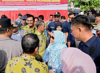 Satkamling Pilar Keamanan, Bupati Kasmarni Ajak Masyarakat Aktif