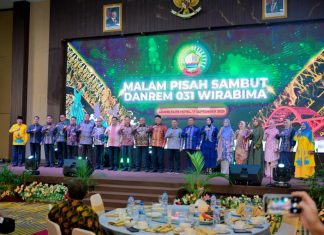 Malam Pisah Sambut Danrem 031 Wirabima: Ersan Saputra TH Tegaskan Komitmen Kolaborasi Pemkab Bengkalis