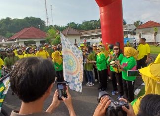 BKOW Kepri Gelar Sepeda Santai, Ratusan Peserta Padati Tanjungpinang