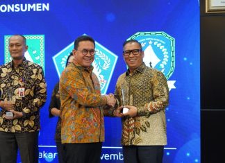Wakil Gubernur Kepri Terima Penghargaan Perlindungan Konsumen dari Kemendag RI