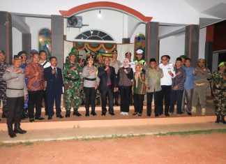 Jaga Kondusifitas Nataru, Wabup & Kapolres Bintan Kunjungi Gereja