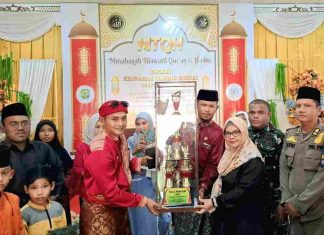 MTQH XX Kelurahan Tanjung Unggat Resmi Ditutup, RW 007 Raih Juara Umum