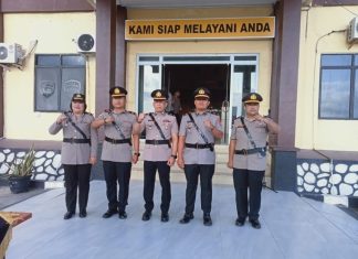 Penyegaran Organisasi Polri Anambas, Dua Kapolsek dan Kepala Bagian Perencanaan Dilantik