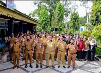 Pakta Integritas Ditandatangani, Diskominfotik Bengkalis Targetkan Kinerja Profesional