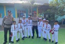 Datang ke Sekolah, Polsek Siantan Bangun Sekolah Aman Tanpa Kekerasan