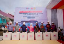 Bupati Kasmarni Lepas Batu Pertama Pengembangan RSU Mutiasari di Mandau