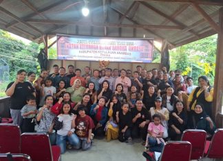 Pesta Syukuran Bona Taon IKBASA Anambas, Perkuat Solidaritas Perantau Batak