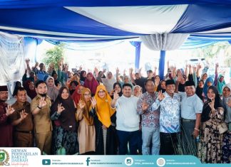 Reses di Desa Petani, Arsya Siapkan Bantuan Lampu hingga Perbaikan Kubah Masjid