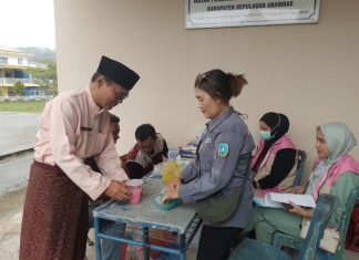 Tanpa BPOM, Dinkes Anambas dan Puskesmas Tarempa Tetap Uji Takjil Ramadan, 35 Sampel Aman
