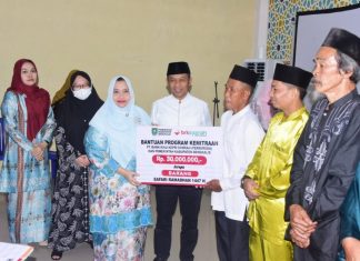 Bupati Kasmarni Kunjungi Bandar Laksamana dalam Safari Ramadhan Tahun Ini