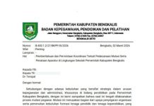 BKPP Bengkalis: Surat Permintaan Data Mutasi Ini Palsu