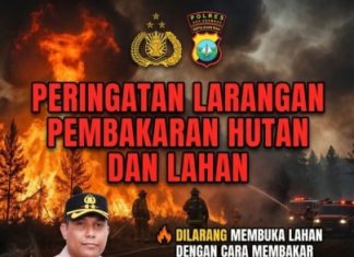 Waspada Karhutla di Musim Kemarau Anambas, Ini Imbauan Polisi