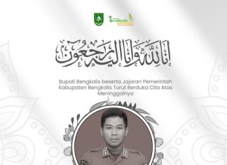 Pengorbanan Pejuang Karhutla Dihormati, Bupati Bengkalis Sampaikan Belasungkawa